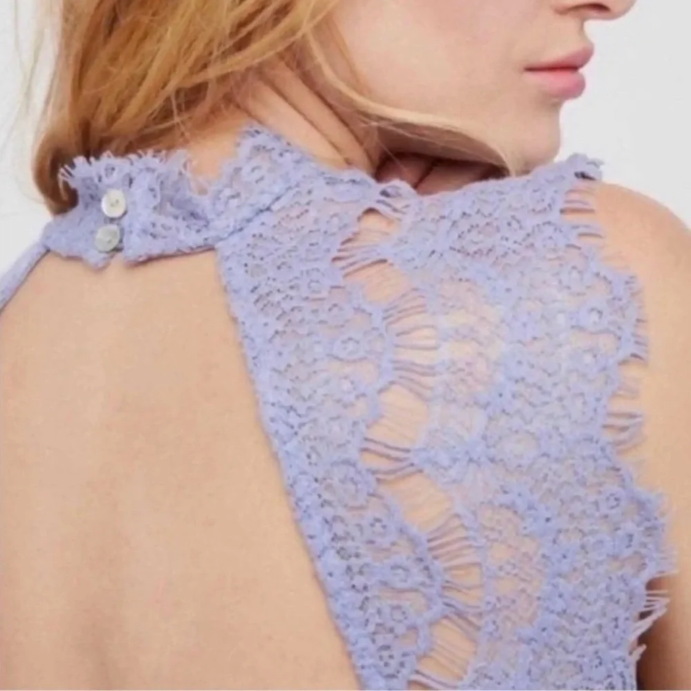 NWT Intimately Free People Daydream Lace dress in lavender - Picture 8 of 10